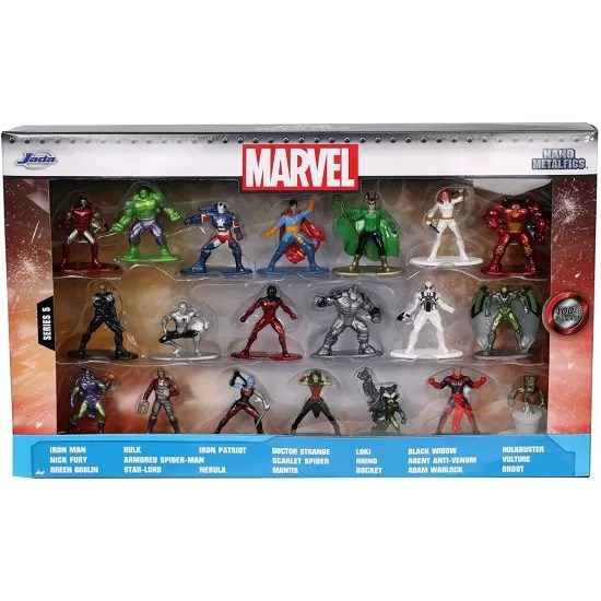 Set 20 de nanofigurine metal 4 cm Marvel Set 20 de nanofigurine metal 4 cm Marvel