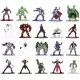 Set 20 de nanofigurine metal 4 cm Marvel Set 20 de nanofigurine metal 4 cm Marvel