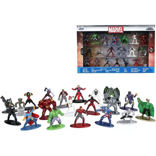 Set 20 de nanofigurine metal 4 cm Marvel Set 20 de nanofigurine metal 4 cm Marvel