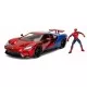 Masina metalica Marvel Spiderman 2017 Ford GT scara 1:24 Masina metalica Marvel Spiderman 2017 Ford GT scara 1:24