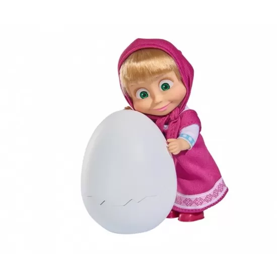 Papusa Masha cu pinguin Papusa Masha cu pinguin