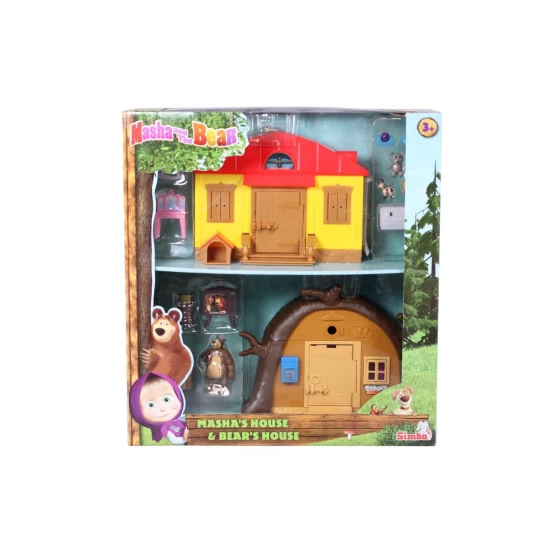 Set casute Simba Masha - Casa Mashei si Casa Ursului Set casute Simba Masha - Casa Mashei si Casa Ursului
