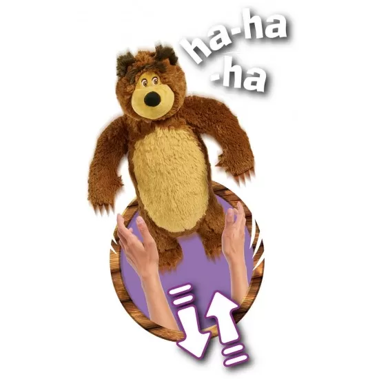 Urs de plus cu sunete Masha 43 cm Urs de plus cu sunete Masha 43 cm
