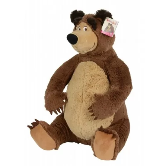 Ursulet de plus Masha and the Bear 50 cm Ursulet de plus Masha and the Bear 50 cm