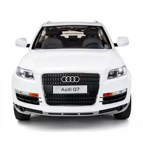 Masina cu telecomanda Audi Q7 alb scara 1:14 Rastar Masina cu telecomanda Audi Q7 alb scara 1:14 Rastar