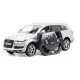Masina cu telecomanda Audi Q7 alb scara 1:14 Rastar Masina cu telecomanda Audi Q7 alb scara 1:14 Rastar