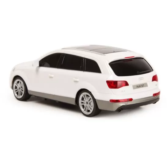 Masina cu telecomanda Audi Q7 alb scara 1:24 Masina cu telecomanda Audi Q7 alb scara 1:24