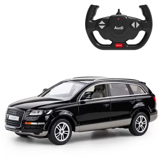 Masina cu telecomanda Audi Q7 negru scara 1:14 Masina cu telecomanda Audi Q7 negru scara 1:14