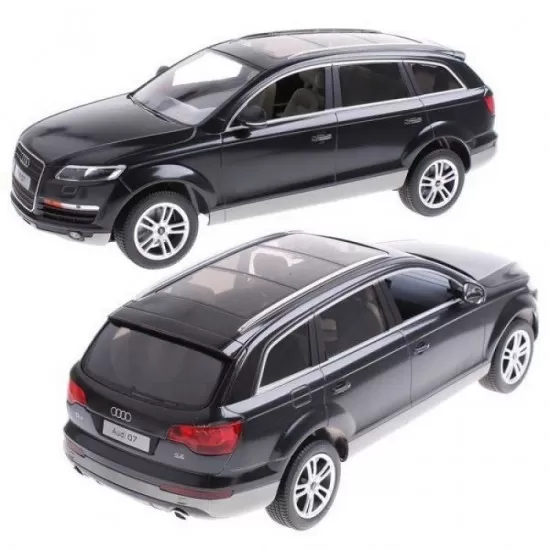 Masina cu telecomanda Audi Q7 negru scara 1:14 Masina cu telecomanda Audi Q7 negru scara 1:14