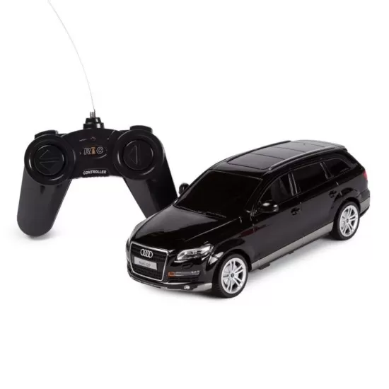 Masina cu telecomanda Audi Q7 negru scara 1:24 Masina cu telecomanda Audi Q7 negru scara 1:24