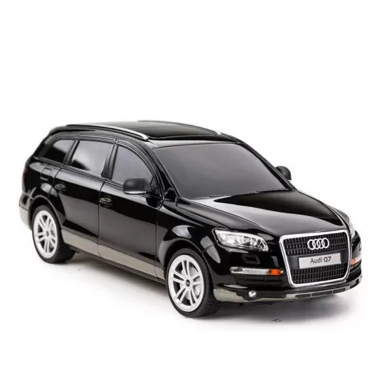 Masina cu telecomanda Audi Q7 negru scara 1:24 Masina cu telecomanda Audi Q7 negru scara 1:24