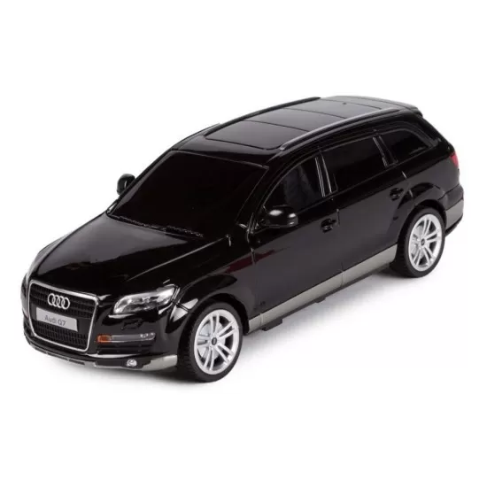 Masina cu telecomanda Audi Q7 negru scara 1:24 Masina cu telecomanda Audi Q7 negru scara 1:24
