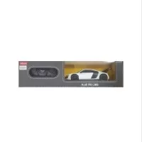 Masina cu telecomanda Audi R8 alb cu scara 1:24