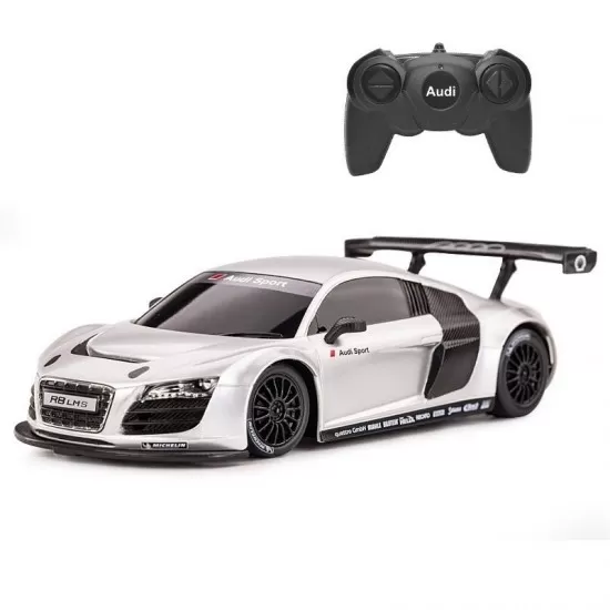 Masina cu telecomanda Audi R8 cu scara 1:24 Masina cu telecomanda Audi R8 cu scara 1:24