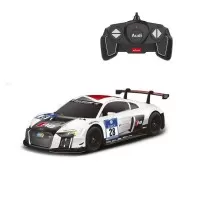Masina cu telecomanda Audi R8 LMS Performance alb scara 1:18