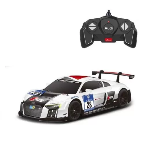 Masina cu telecomanda Audi R8 LMS Performance alb scara 1:18 Masina cu telecomanda Audi R8 LMS Performance alb scara 1:18