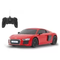 Masina cu telecomanda Audi R8 rosu cu scara 1:24