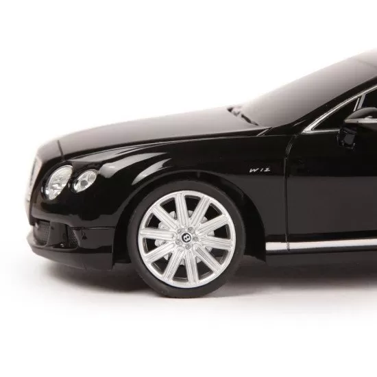 Masinuta cu telecomanda Bantley Continental GT negru scara 1:24 Masinuta cu telecomanda Bantley Continental GT negru scara 1:24
