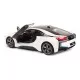 Masina cu telecomanda BMW I8 alb scara 1:14 Rastar Masina cu telecomanda BMW I8 alb scara 1:14 Rastar