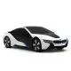 Masina cu telecomanda BMW I8 alba scara 1:24 Masina cu telecomanda BMW I8 alba scara 1:24