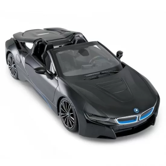 Masina cu telecomanda BMW I8 negru scara 1:12 Masina cu telecomanda BMW I8 negru scara 1:12