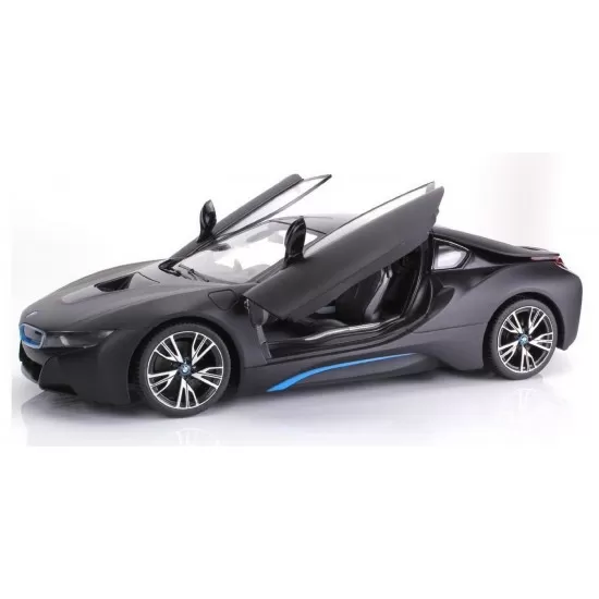 Masina cu telecomanda BMW I8 negru scara 1:14 Rastar Masina cu telecomanda BMW I8 negru scara 1:14 Rastar