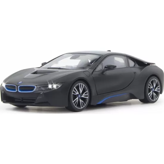 Masina cu telecomanda BMW I8 negru scara 1:14 Rastar Masina cu telecomanda BMW I8 negru scara 1:14 Rastar