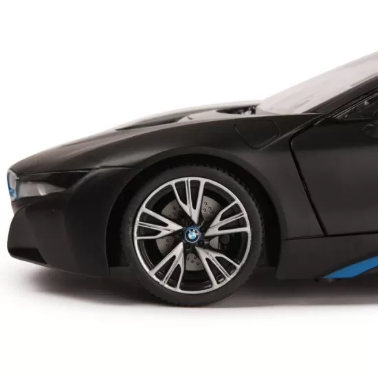 Masina cu telecomanda BMW I8 negru scara 1:14 Rastar Masina cu telecomanda BMW I8 negru scara 1:14 Rastar