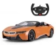 Masina cu telecomanda BMW I8 portocalie scara 1:12 Masina cu telecomanda BMW I8 portocalie scara 1:12