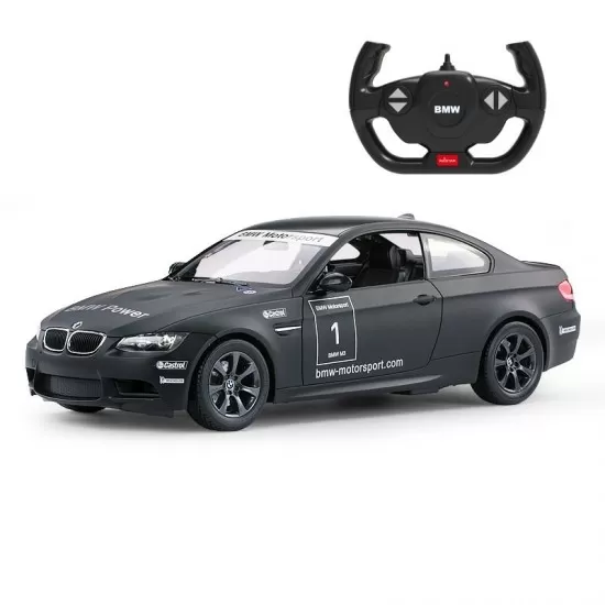 Masina cu telecomanda BMW M3 negru scara 1:14 Masina cu telecomanda BMW M3 negru scara 1:14