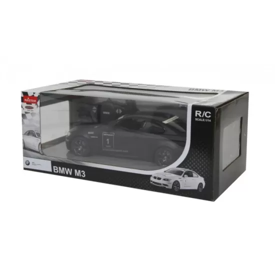 Masina cu telecomanda BMW M3 negru scara 1:14 Masina cu telecomanda BMW M3 negru scara 1:14