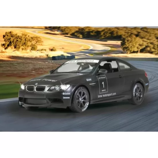 Masina cu telecomanda BMW M3 negru scara 1:14 Masina cu telecomanda BMW M3 negru scara 1:14