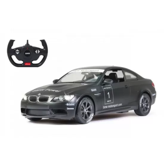Masina cu telecomanda BMW M3 negru scara 1:14 Masina cu telecomanda BMW M3 negru scara 1:14