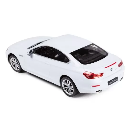 Masina cu telecomanda BMW seria 6 alb cu scara 1:14 Masina cu telecomanda BMW seria 6 alb cu scara 1:14