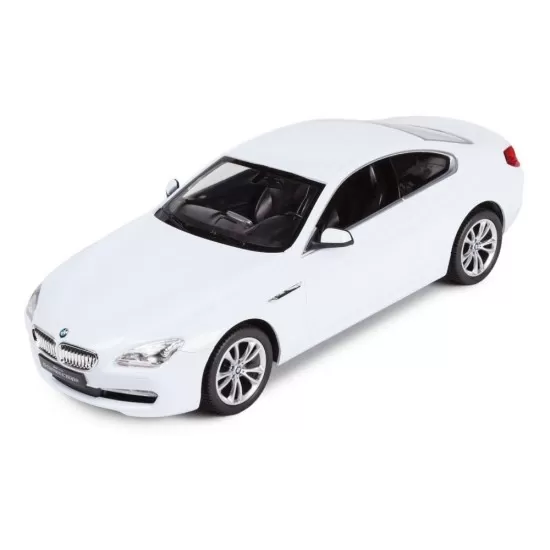 Masina cu telecomanda BMW seria 6 alb cu scara 1:14 Masina cu telecomanda BMW seria 6 alb cu scara 1:14