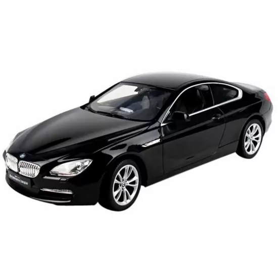 Masina cu telecomanda BMW seria 6 negru scara 1:14 Masina cu telecomanda BMW seria 6 negru scara 1:14