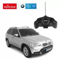 Masina cu telecomanda BMW X5 argintiu scara 1:18