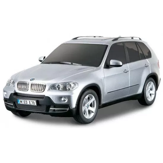 Masina cu telecomanda BMW X5 argintiu scara 1:18 Masina cu telecomanda BMW X5 argintiu scara 1:18