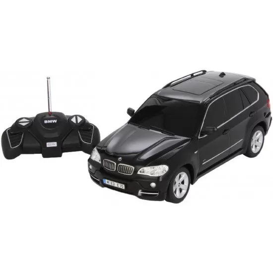 Masina cu telecomanda BMW X5 negru scara 1:18 Masina cu telecomanda BMW X5 negru scara 1:18