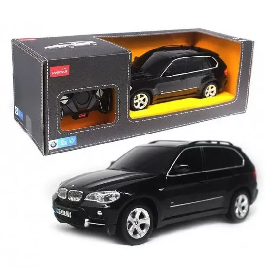 Masina cu telecomanda BMW X5 negru scara 1:18 Masina cu telecomanda BMW X5 negru scara 1:18
