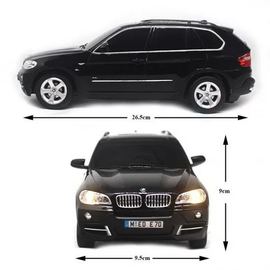 Masina cu telecomanda BMW X5 negru scara 1:18 Masina cu telecomanda BMW X5 negru scara 1:18