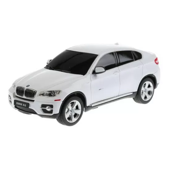 Masina cu telecomanda BMW X6 alb scara 1:24 Masina cu telecomanda BMW X6 alb scara 1:24