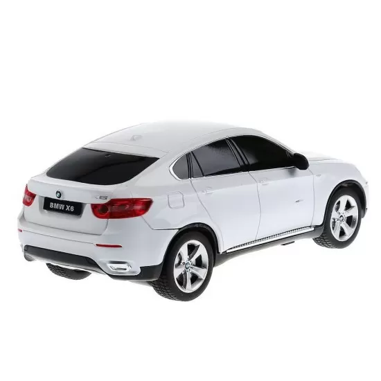 Masina cu telecomanda BMW X6 alb scara 1:24 Masina cu telecomanda BMW X6 alb scara 1:24