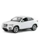 Masina cu telecomanda BMW X6 alba cu scara 1:14 Masina cu telecomanda BMW X6 alba cu scara 1:14