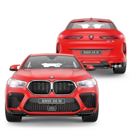 Masina cu telecomanda BMW X6 rosu scara 1:14 Masina cu telecomanda BMW X6 rosu scara 1:14