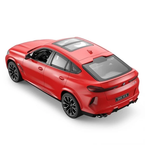Masina cu telecomanda BMW X6 rosu scara 1:14 Masina cu telecomanda BMW X6 rosu scara 1:14