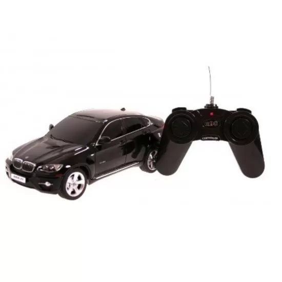 Masina cu telecomanda BMW X6 negru scara 1:24 Masina cu telecomanda BMW X6 negru scara 1:24