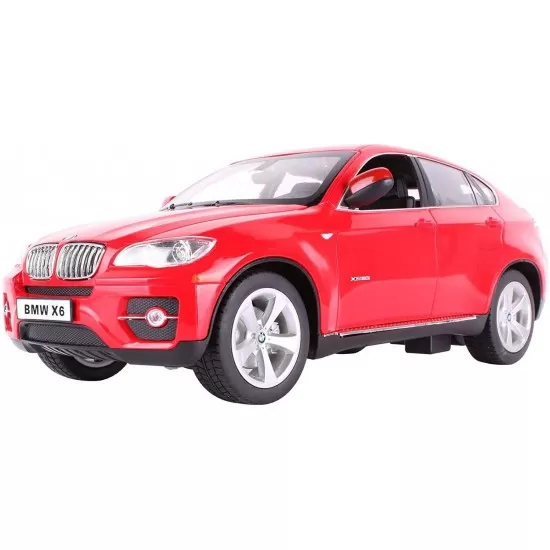 Masina cu telecomanda BMW X6 rosu cu scara 1:14 Masina cu telecomanda BMW X6 rosu cu scara 1:14