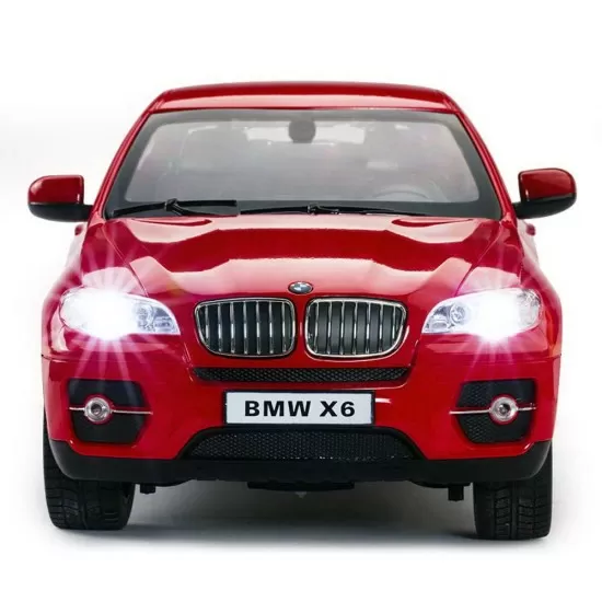 Masina cu telecomanda BMW X6 rosu cu scara 1:14 Masina cu telecomanda BMW X6 rosu cu scara 1:14