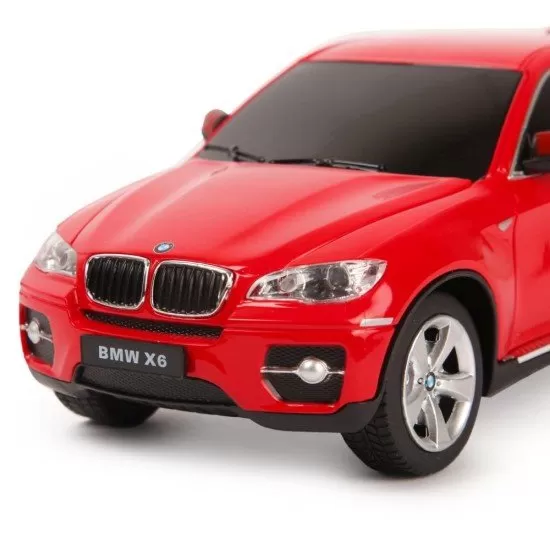 Masinuta cu telecomanda BMW X6 rosu scara 1:24 Masinuta cu telecomanda BMW X6 rosu scara 1:24